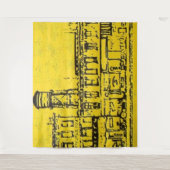 Tenture Maisons et maisons de Yellowville et château d'eau (Devant)