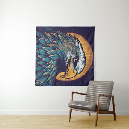 Tenture Majestic Bald Eagle (En situation (horizontale))