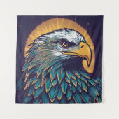 Tenture Majestic Bald Eagle (Devant)