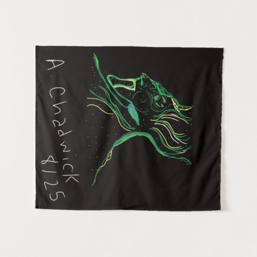 Tenture Majestic Constellation Small Tapestry (Devant (Horizontal))