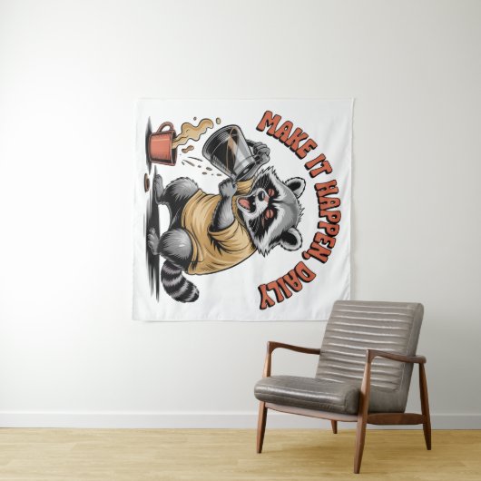 Tenture Make It Happen, Daily (En situation (horizontale))