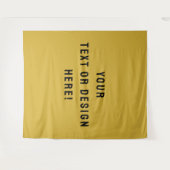 Tenture Make It Yours – Custom Metallic Gold Tapestry (Devant (Horizontal))