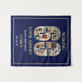 Tenture Making 60 Look Good Photo Collage 60th Birthday  (Devant (Horizontal))