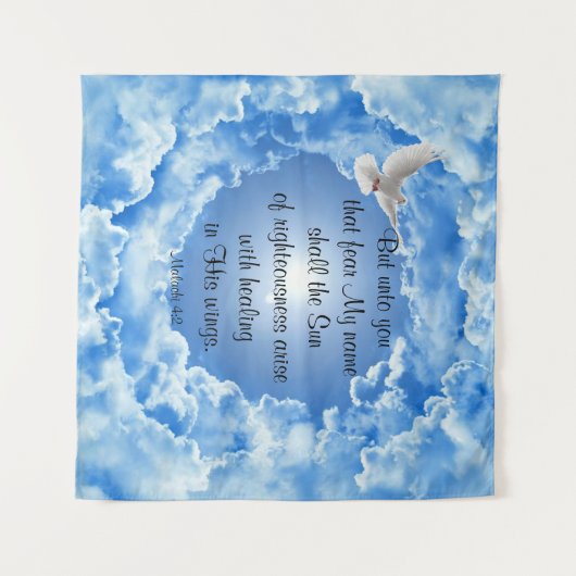 Tenture Malachi 4:2 (Devant (Horizontal))