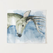 Tenture Mâle errant - aquarelle (Devant (Horizontal))