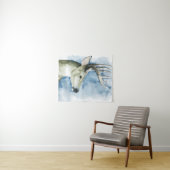 Tenture Mâle errant - aquarelle (En situation (horizontale))