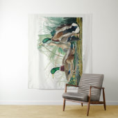 Tenture Mallard Duck, 1834, From the Birds of America (En situation)