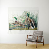 Tenture Mallard Duck, 1834, From the Birds of America (En situation (horizontale))