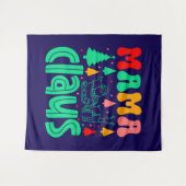 Tenture Mama Claus Christmas Design-60097 (Devant (Horizontal))