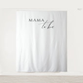 Tenture Mama Whimsical Genre Neutre Sur Le Fond (Devant)