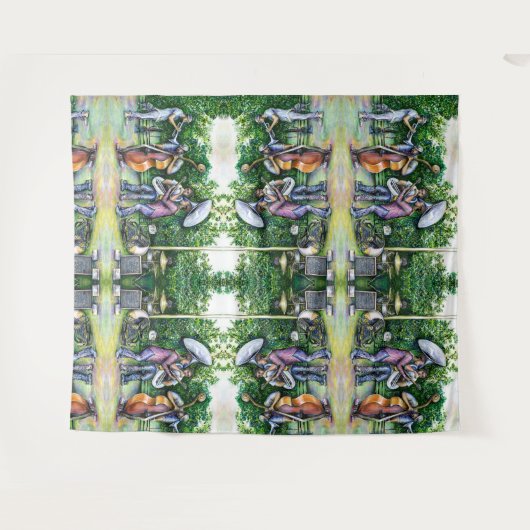 Tenture Maman ne m'a jamais averti à propos des joueurs tu (Devant (Horizontal))