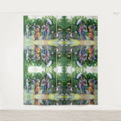 Tenture Maman ne m'a jamais averti à propos des joueurs tu (Devant)