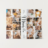 Tenture Maman We Lots Hearts Modern Photo Collage (Devant (Horizontal))