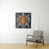 Tenture Manchester United (En situation (horizontale))