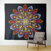 Tenture Mandala (En situation (horizontale))