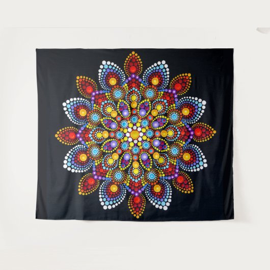 Tenture Mandala (Devant (Horizontal))