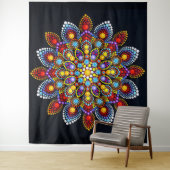 Tenture Mandala (En situation)