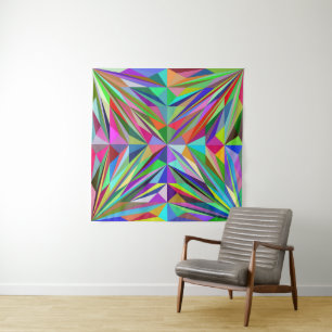 Tenture Mandala Abstrait