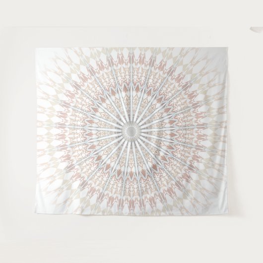 Tenture Mandala beige (Devant (Horizontal))