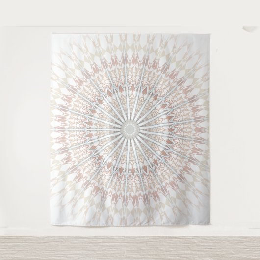 Tenture Mandala beige (Devant)