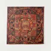 Tenture Mandala de Amogapasha (Devant)