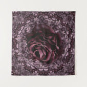 Tenture Mandala de rose  (Devant (Horizontal))