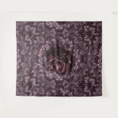 Tenture Mandala de rose  (Devant (Horizontal))