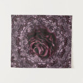 Tenture Mandala de rose  (Devant (Horizontal))