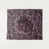 Tenture Mandala de rose  (Devant (Horizontal))