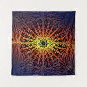 Tenture Mandala Looking Glass ( Arc-en-ciel ) (Devant)