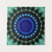 Tenture Mandala Nain Bleu (Devant (Horizontal))