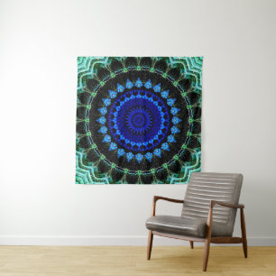 Tenture Mandala Nain Bleu