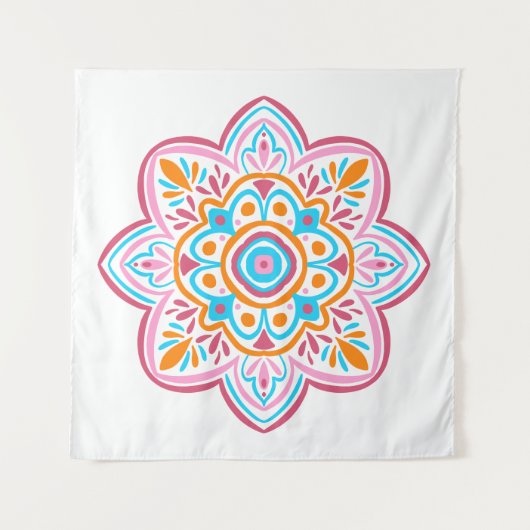 Tenture Mandala Summery (Devant (Horizontal))