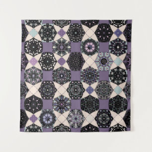 Tenture Mandala vintage Floral : Coloré sans joint