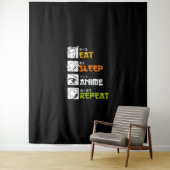 Tenture Manger Dormir Anime Répéter Idée Cadeau Cosplayer (En situation)