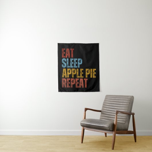TENTURE MANGER DORMIR TARTE AUX POMMES RÉPÉTER (En situation)