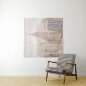 Tenture Manhattan dans la brume | New York City (En situation)