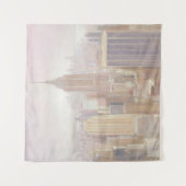 Tenture Manhattan dans la brume | New York City (Devant)