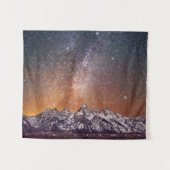 Tenture Manière laiteuse au-dessus de Teton grand (Devant (Horizontal))