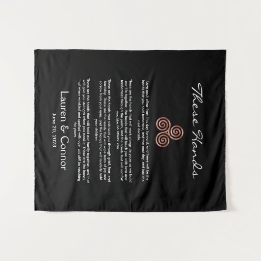 Tenture Manipulation des vaches Mariages irlandaises à noe (Devant (Horizontal))