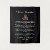 Tenture Manipulation des vaches Mariages irlandaises à noe (Devant)