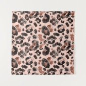 Tenture Manteau de léopard, peau d'animal sans couture mot (Devant (Horizontal))