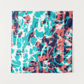 Tenture Marbled paper art background, with bright and pret (Devant (Horizontal))