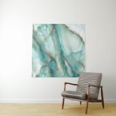 Tenture Marbre Multicolore : Onyx effet verre. (En situation (horizontale))