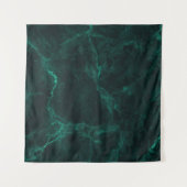 Tenture Marbre vert foncé, texture transparente. (Devant (Horizontal))