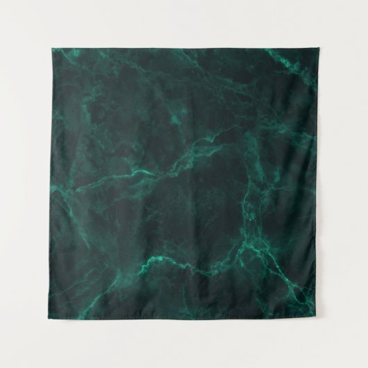 Tenture Marbre vert foncé, texture transparente. (Devant)
