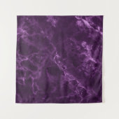 Tenture Marbre violet foncé : texture luxueuse. (Devant (Horizontal))