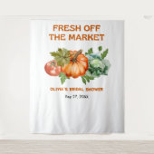 Tenture Marché des agriculteurs Frais hors Fête des mariée (Devant)