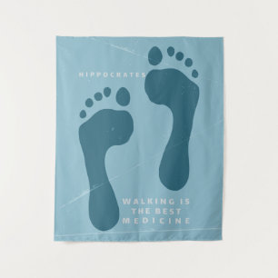 Tenture Marcher est le meilleur médicament Hippocrate cita