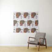 Tenture Mardi Gras (En situation (horizontale))